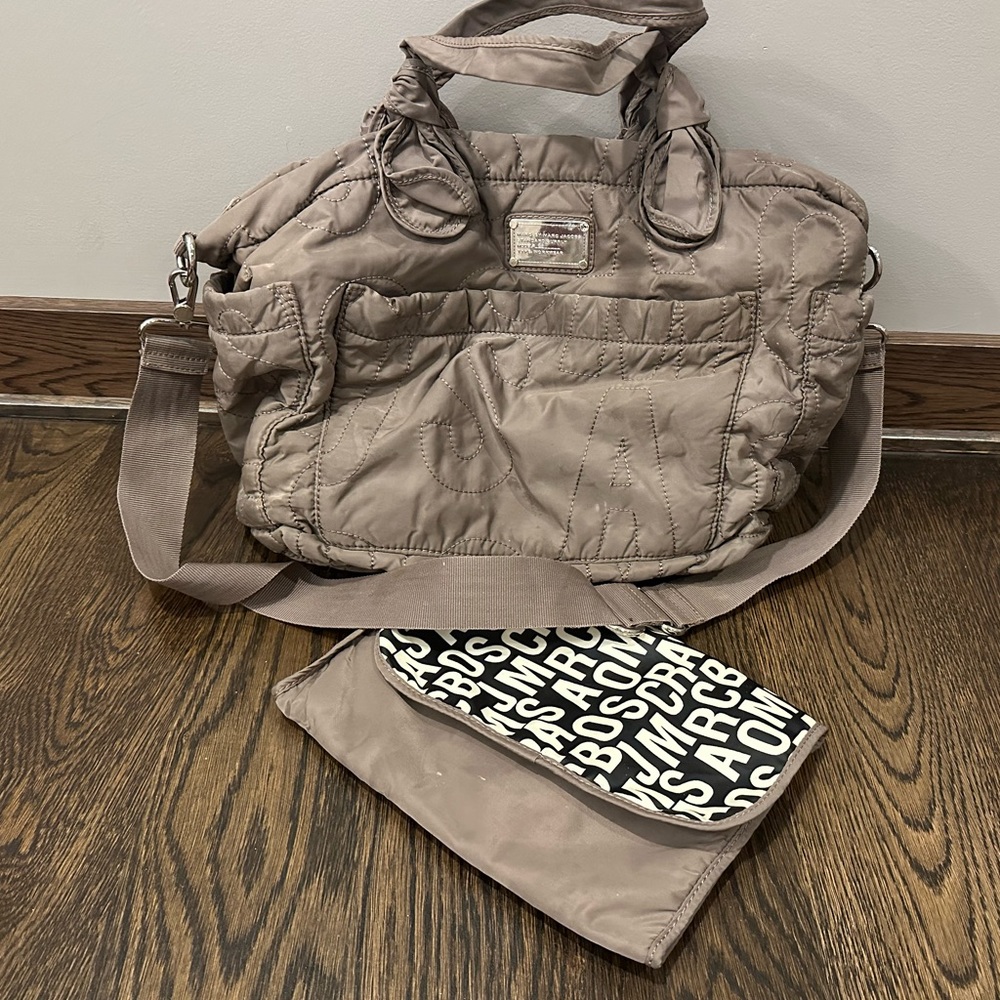 Marc Jacobs baby bag with changing pad